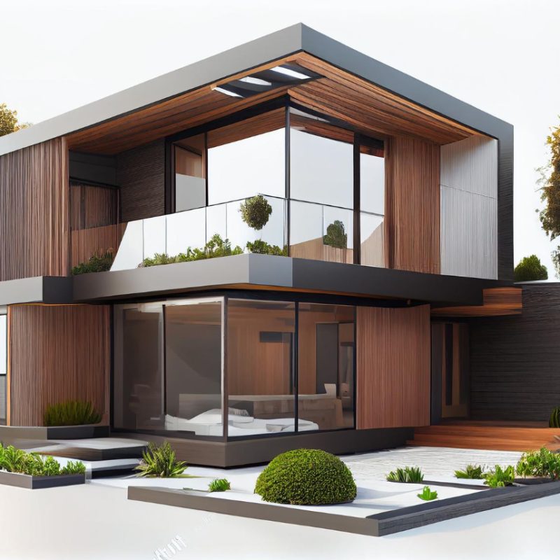 modern-residential-district-with-green-roof-balcony-generated-by-ai